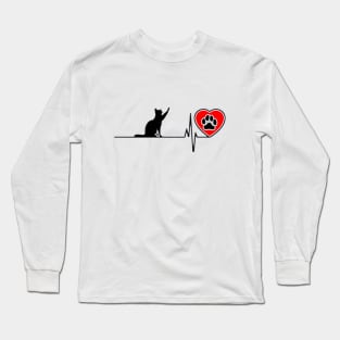 I love cats Long Sleeve T-Shirt